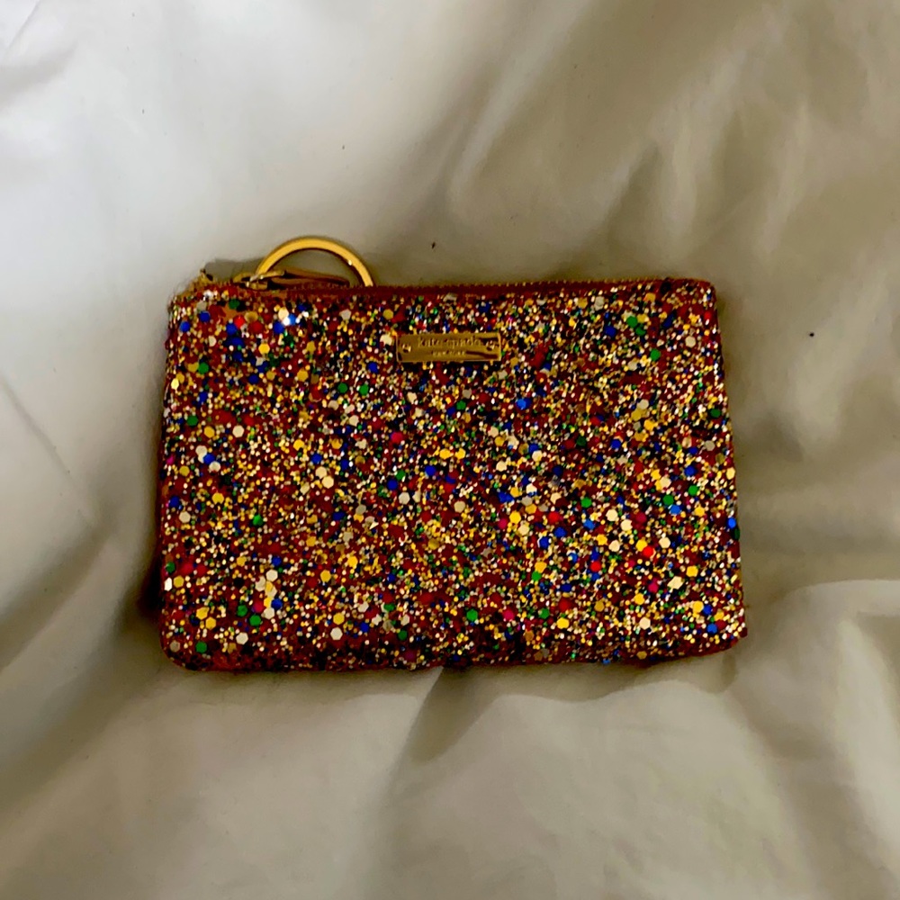 Kate Spade Glitter Coin Purse